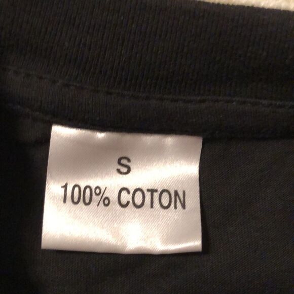 S Seamless LA TOUR EIFFEL Mock Neck Short Sleeve 💯 Cotton Tee - Picture 7 of 9